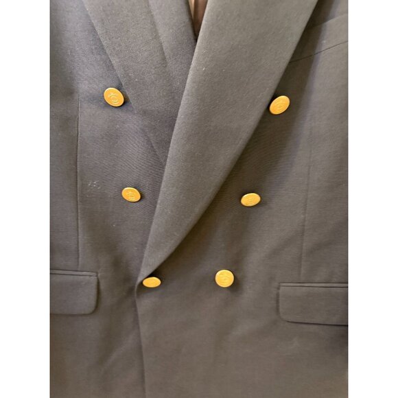 Christian Dior Vintage Double Breasted Black Blazer with Gold Buttons - READ! - Picture 3 of 13